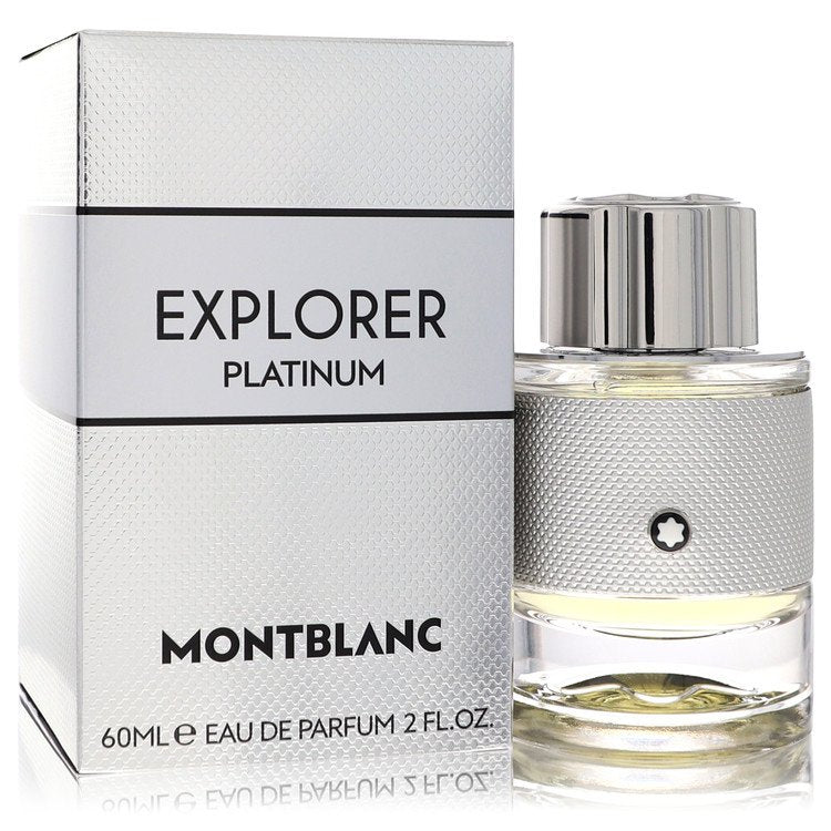 Montblanc Explorer Platinum by Mont Blanc Eau De Parfum Spray 2 oz Montblanc Explorer Platinum by Mont Blanc Eau De Parfum Spray 2 oz